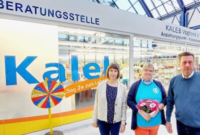 KALEB-Sozialkaufhaus eröffnet im Elster Park - Das neue Sozialkaufhaus hat im Obergeschoss des Elster Park eröffnet. Foto: Karsten Repert