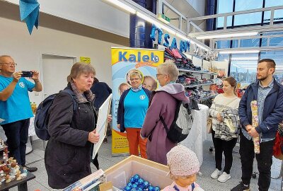 KALEB-Sozialkaufhaus eröffnet im Elster Park - Das neue Sozialkaufhaus hat im Obergeschoss des Elster Park eröffnet. Foto: Karsten Repert 