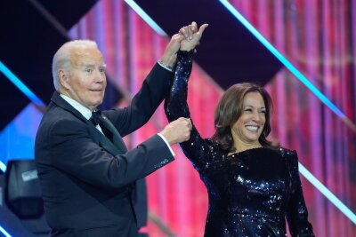 Kandidatin der Demokraten: Wer ist Kamala Harris? - US-Präsident Joe Biden hat mit seinem Rückzug die Kandidatur seiner Stellvertreterin Kamala Harris für das höchste Regierungsamt möglich gemacht (Archivbild).