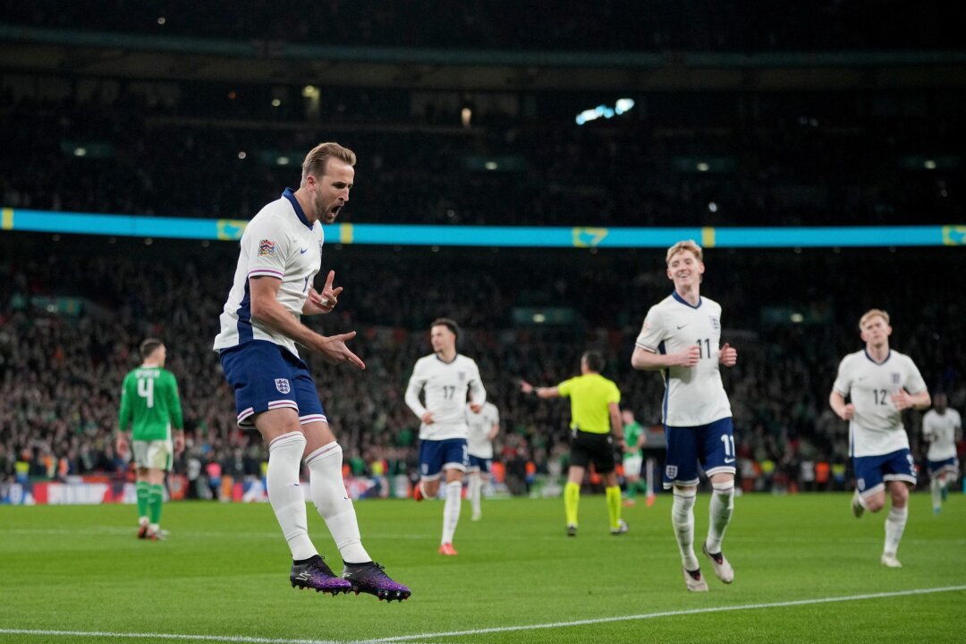 Kane führt England hoch - Haaland feiert, Rangnick trauert - Harry Kane führt England zum Sieg gegen Irland.