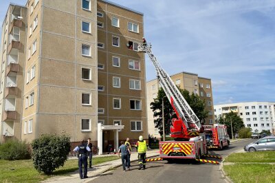 Am Donnerstagnachmittag kam es in Senftenberg zu einem Kellerbrand. Foto: Daniel Unger