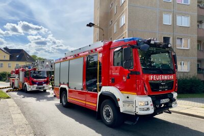 Am Donnerstagnachmittag kam es in Senftenberg zu einem Kellerbrand. Foto: Daniel Unger