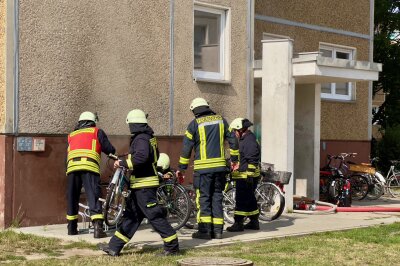 Am Donnerstagnachmittag kam es in Senftenberg zu einem Kellerbrand. Foto: Daniel Unger