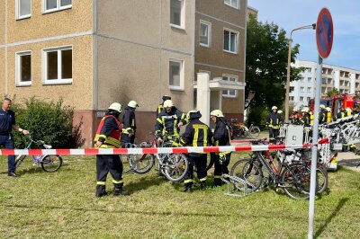 Am Donnerstagnachmittag kam es in Senftenberg zu einem Kellerbrand. Foto: Daniel Unger