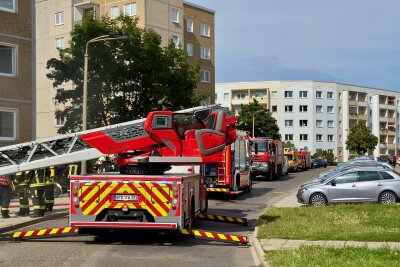 Am Donnerstagnachmittag kam es in Senftenberg zu einem Kellerbrand. Foto: Daniel Unger