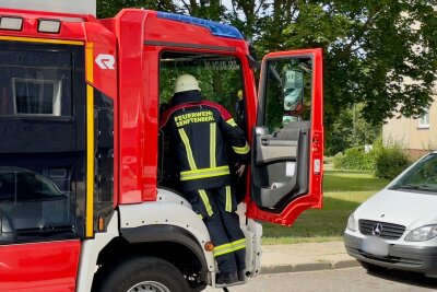 Am Donnerstagnachmittag kam es in Senftenberg zu einem Kellerbrand. Foto: Daniel Unger