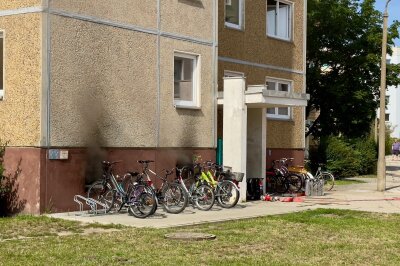 Am Donnerstagnachmittag kam es in Senftenberg zu einem Kellerbrand. Foto: Daniel Unger