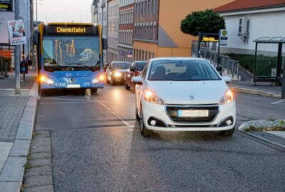 Kind wird in Chemnitz von PKW erfasst - PKW erfasst Kind in Chemnitz. Foto: ChemPic