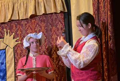 Kinder- und Jugendtheater Burattino: "Der Meisterdieb" begeistert in Schneeberg - Das Kinder- und Jugendtheater Burattino hat das Theaterstück "Der Meisterdieb" in Schneeberg auf die Bühne gebracht. Foto: Ralf Wendland