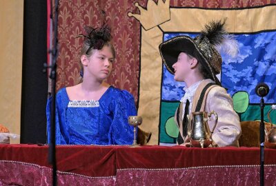 Kinder- und Jugendtheater Burattino: "Der Meisterdieb" begeistert in Schneeberg - Das Kinder- und Jugendtheater Burattino hat das Theaterstück "Der Meisterdieb" in Schneeberg auf die Bühne gebracht. Foto: Ralf Wendland