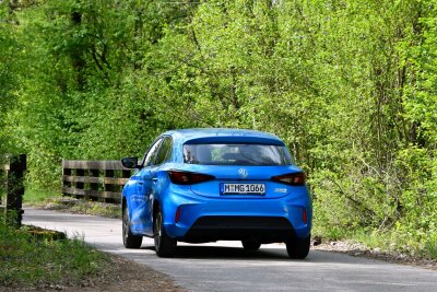 Kleinwagen-Sterben? Der MG3 beweist das Gegenteil - Ein bisschen was passt hinein: Der Kofferraum des MG3 fasst 293 Liter.