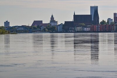 Klimakrise spitzt sich zu - Welche Rolle spielt Deutschland? - Hochwasser im Herbst in Frankfurt (Oder). (Archivbild)