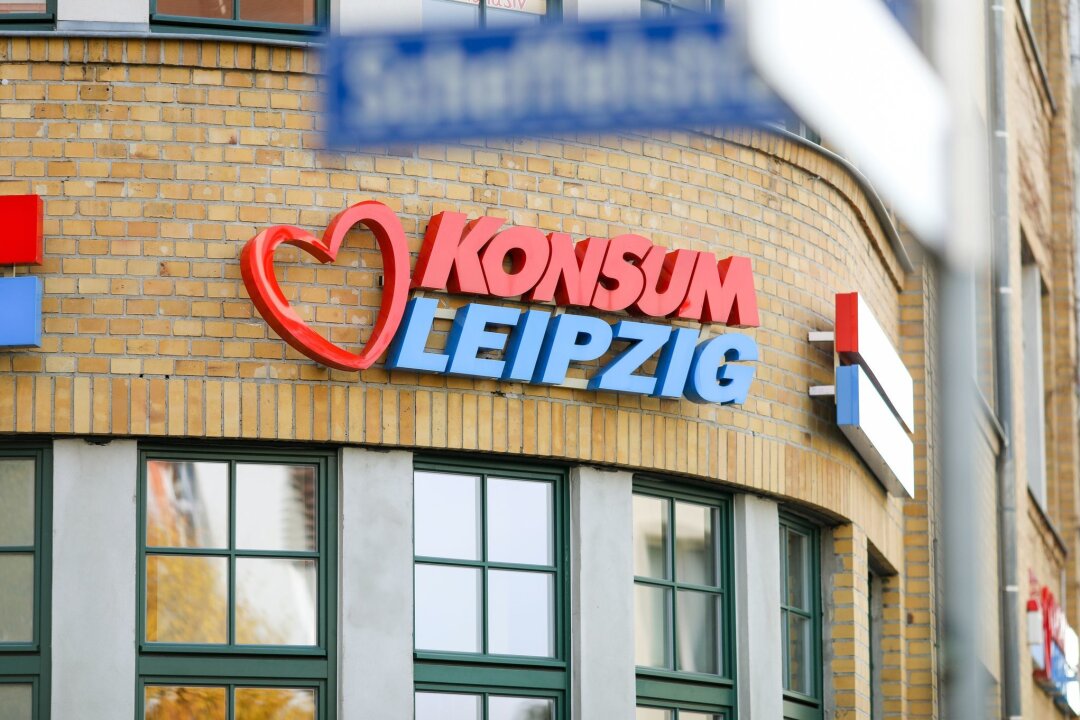Konsum Leipzig erstmals mit Umsatz über 200 Millionen Euro - Eine Filiale der Supermarktkette "Konsum" in der Arthur-Hoffmann-Straße.