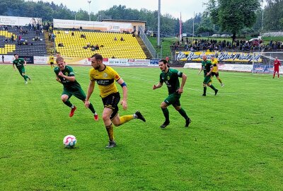 Kopfkino: VFC Plauen büßt auf Zielgerade fünf Punkte ein - Hier gibt's Bilder vom Spiel. Foto: Karsten Repert