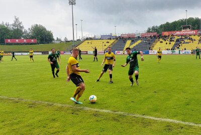 Kopfkino: VFC Plauen büßt auf Zielgerade fünf Punkte ein - Hier gibt's Bilder vom Spiel. Foto: Karsten Repert