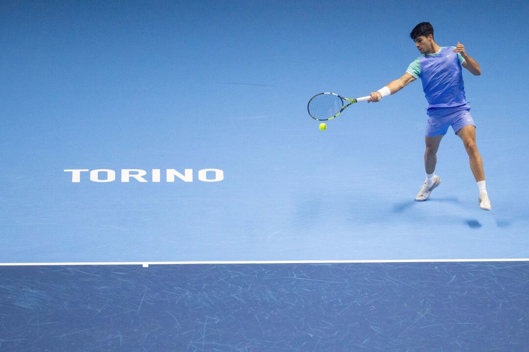 Kranker Alcaraz verliert in Turin: Fühle mich "schlecht" - Der Spanier Carlos Alcaraz hat seinen Start in die ATP Finals verpatzt.