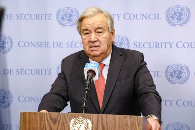 Krieg in Nahost tobt weiter - Hilfskonferenz für Libanon - UN-Chef Guterres spricht von Belagerung Nord-Gazas durch Israel. (Archivbild) 