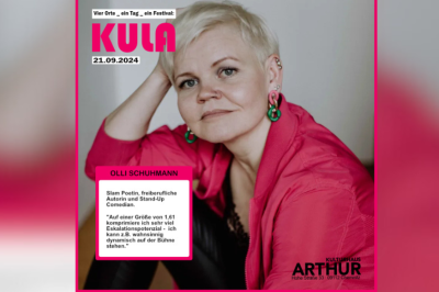 Kula-Festival auf dem Chemnitzer Kaßberg: Ein Tag voller Literatur - Pünktlich zum Herbstbeginn lädt das Kula-Festival zu einem literarischen Highlight auf dem Chemnitzer Kaßberg ein.