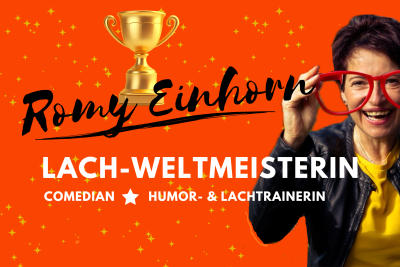 Lach dich frei: Wie Romy Einhorn den Lachmuskelkater nach Freiberg bringt - Romy Einhorn aus Freiberg, Sachsen, lebt seit über 25 Jahren von Humor. Als Comedienne, Impro-Künstlerin und zertifizierte Lachyogaleiterin hilft sie Menschen, mit Lachen schwierige Situationen zu meistern und Lebensfreude in den Alltag zu bringen.