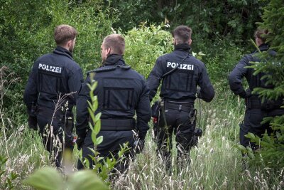 Bei der heutigen Flächensuche nach dem vermissten Mädchen aus Döbeln fand die Polizei eine leblose Person im Wald. Foto:xcitepress