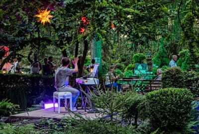 Leuchtende Miniaturwelt: "Eine Nacht im Klein-Erzgebirge" - Diese Miniaturwelt bietet einen faszinierenden Überblick über die kulturellen und historischen Sehenswürdigkeiten des Erzgebirges und zieht jährlich Tausende Besucher an. Foto: Andreas Hiekel