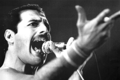 Liberales München: Wo Freddie Mercury seine Feste feierte - Rocklegende mit gewaltiger Stimme: "Queen"-Frontmann Freddie Mercury (1946-1991).