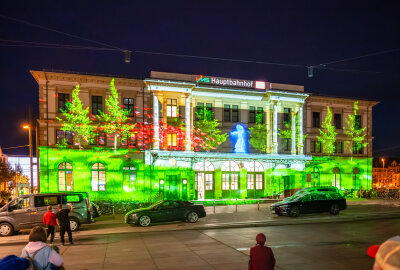 "Light our Vision" in Chemnitz: Visionäre Lichtkunst macht Straßensperrungen notwendig - 