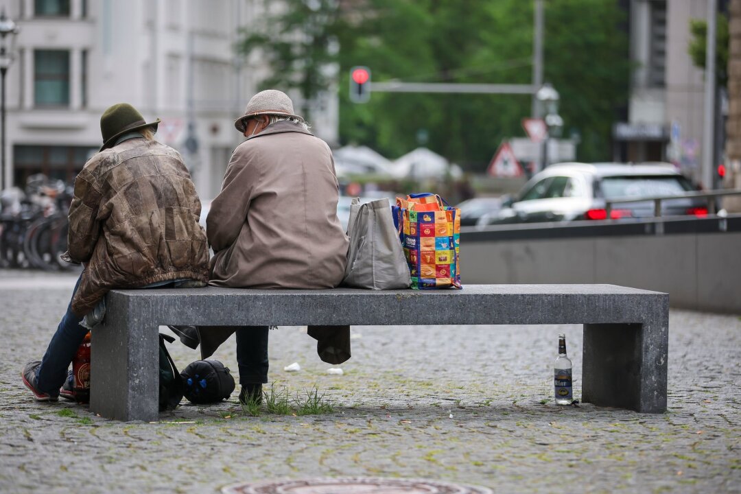 Linke fordern Strategie gegen Wohnungslosigkeit in Sachsen - Mehr als 4.500 Menschen sind in Sachsen in einer Einrichtung untergebracht, weil sie keine eigene Wohnung haben (Archivbild).