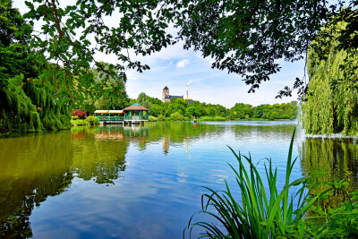 Location: Schlossteich / -insel - Schlossteich Chemnitz.