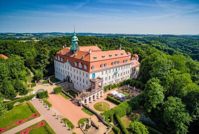 "Lumagica" zukünftig nicht mehr am Schloss Lichtenwalde - Schloss Lichtenwalde. Foto: Chemnitz von oben / Patrick Engert