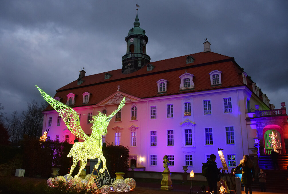 "Lumagica" zukünftig nicht mehr am Schloss Lichtenwalde - Die "Lumagica"wird dieses Jahr nicht in Lichtenwalde einziehen. Foto: Maik Bohn