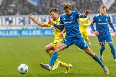 Magdeburger Heimschwäche geht weiter: 0:0 gegen Ulm - Alexander Nollenberger (r) hatte die beste Chance für Magdeburg, scheiterte am Torwart 