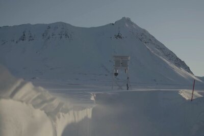 Metereologe Özden Terli: "Man muss alles elektrifizieren, das ist das Effizienteste" - Die meteorologische Messstation in Ny-Ålesund auf Spitzbergen dient der Erforschung polarer Windströmungen.