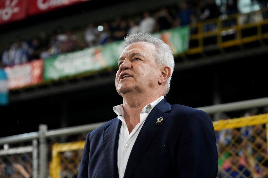 Mexikos Nationaltrainer bei Partie in Honduras verletzt - Javier Aguirre vor dem Nations-League-Spiel in Honduras.