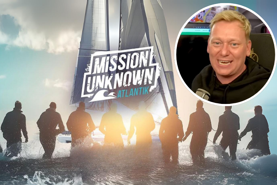 Mission Unknown - Atlantik: Knossi und seine Teilnehmer sind auf dem Weg zum Start - "Mission Unknown: Atlantik" ist das neue Megaprojekt von Knossi.