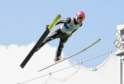 Mit Fettner, Eisenbichler, Prevc: Das war der Skisprung Continental Cup in Klingenthal - Felix Hoffmann (GER) aufgenommen im Rahmen des Continental Cups in Klingenthal. Foto: Johannes Schmidt