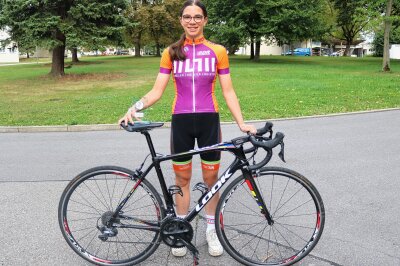 Mittelsächsische Radsportlerin startet bei WM in Zürich - Laura Nollau aus Leubsdorf ist für die Junioren-Weltmeisterschaft in Zürich nominiert. Foto: Knut Berger