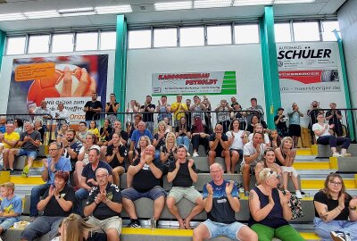 Montagabend: Die 1. Bundesliga ist zu Gast in Plauen! - Hier gibt's Bilder von der Teampräsentation. Foto: Karsten Repert