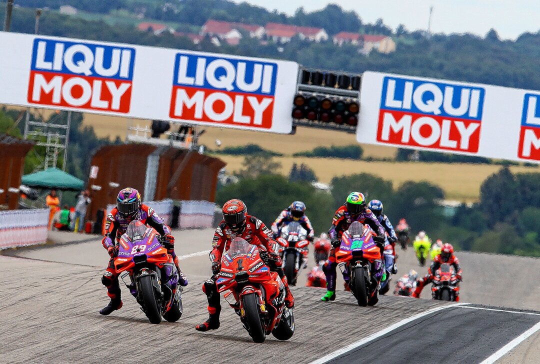 Motorrad Grand Prix auf dem Sachsenring: Termin für 2025 steht fest - Motorrad Grand Prix Sachsenring 2024: MotoGP Rennen. Foto: ADAC/Nico Schneider