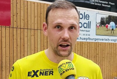 Nach dem Sensationsstart: Können die Plauener Handballer nachlegen? - Kevin Roch ist der Kapitän des SV 04 Oberlosa. Foto: Karsten Repert