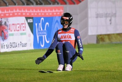 Nach der Qualifikation geht's heute beim Sommer Grand Prix weiter - Adrian Tittel ist für die SG Nickelhütte Aue am Start. Foto: Ralf Wendland