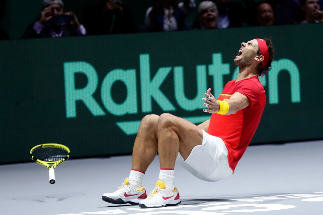 Nadals Abschied in Malaga - Gegen Deutschland? - Emotional feierte Rafael Nadal den Davis-Cup-Titel 2019 - es war sein fünfter. 