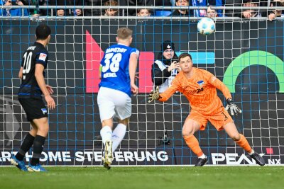 Nächster Rückschlag: Hertha verliert in Darmstadt - Das Gegentor war für Ernst nicht zu verhindern.