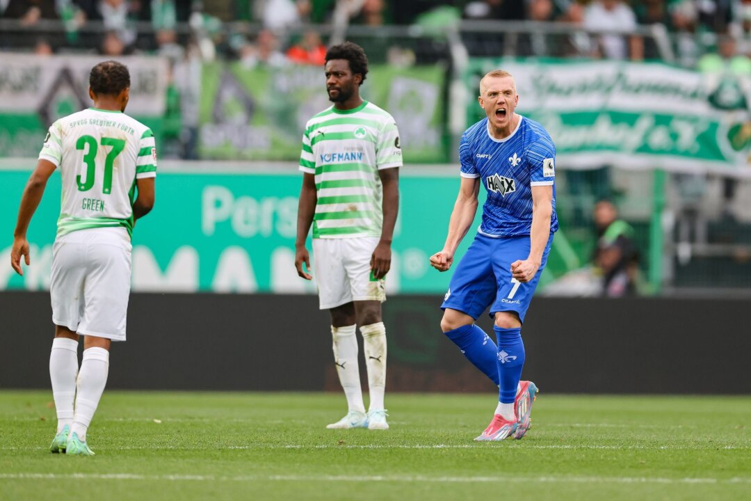 Nächstes Fürther Heim-Fiasko - 1:5 gegen Darmstadt - Auch Isac Lidberg schlägt gegen Fürth zu.