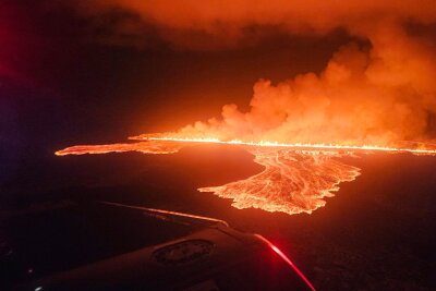 "Natur ist unberechenbar" - Neuer Vulkanausbruch auf Island - Auf Island hat sich abermals die Erde aufgetan.