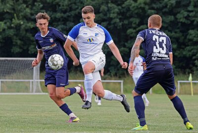 Neuer Coach übernimmt beim VfB Empor Glauchau - Der VfB Empor Glauchau hat in der Vorbereitung gegen höherklassige Teams aus Auerbach und Zwickau getestet. Foto: Kretschel