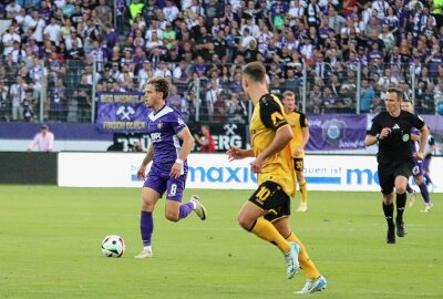 Neuer Tabellenführer: FC Erzgebirge Aue gewinnt Sachsenderby - Der FC Erzgebirge Aue kommt aus den Festspielwochen gar nicht mehr heraus.Foto: Alexander Gerber