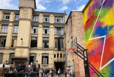 Neues Leben für alten Industriekomplex: Bundesministerin kommt nach Chemnitz - In das Industrie- und Kulturdenkmal zieht neues neues Leben ein, nachdem es jahrelang leer stand. Foto: Steffi Hofmann