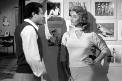 "Nicht hübscher als andere - nur anders" - In "Wie herrlich, eine Frau zu sein" (Samstag, 21. September, 23.30 Uhr, RBB), der 1956 erschien, bahnte sich zwischen Antonietta Fallari (Sophia Loren) und dem Fotografen Corrado Betti (Marcello Mastroianni) eine Liaison an.