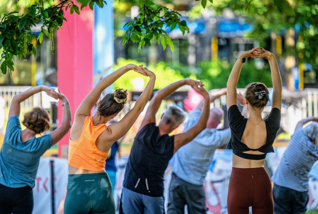 Nur noch bis Sonntag: Parksommer ist auf der Zielgeraden - Noch bis Sonntag erleben Besucher des Parksommers vielseitige Musik, Poetry Slams und Angebote zum Mitmachen. Foto: Kristin Schmidt